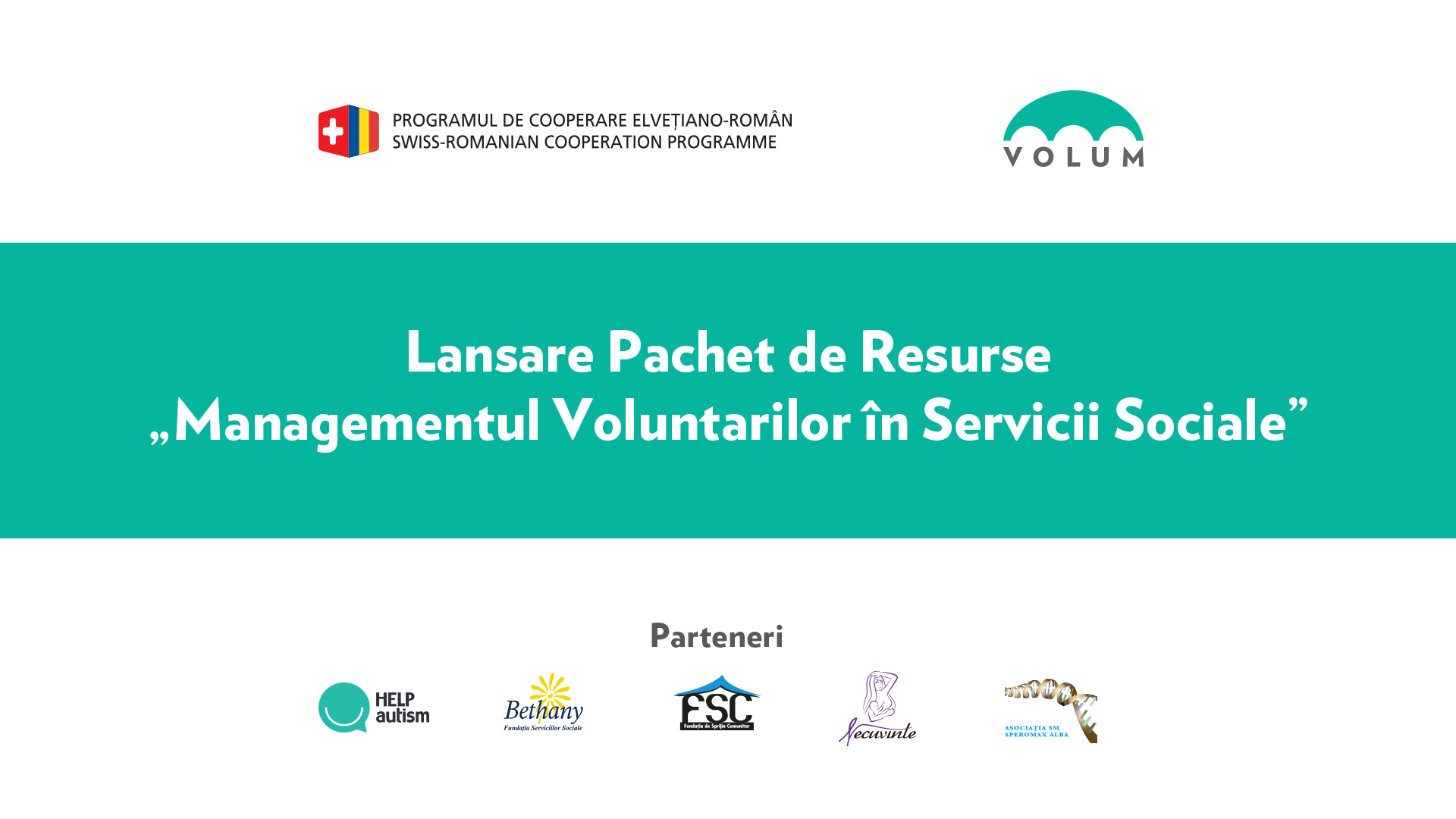 Managementul Voluntarilor în Servicii Sociale - resurse pentru ONG-uri