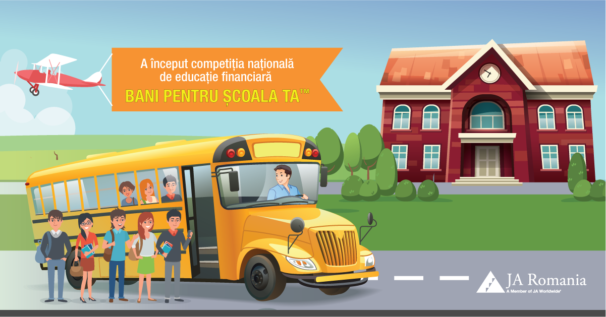  A început a șasea ediție a competiției naționale de educație financiară Bani pentru școala ta™! 