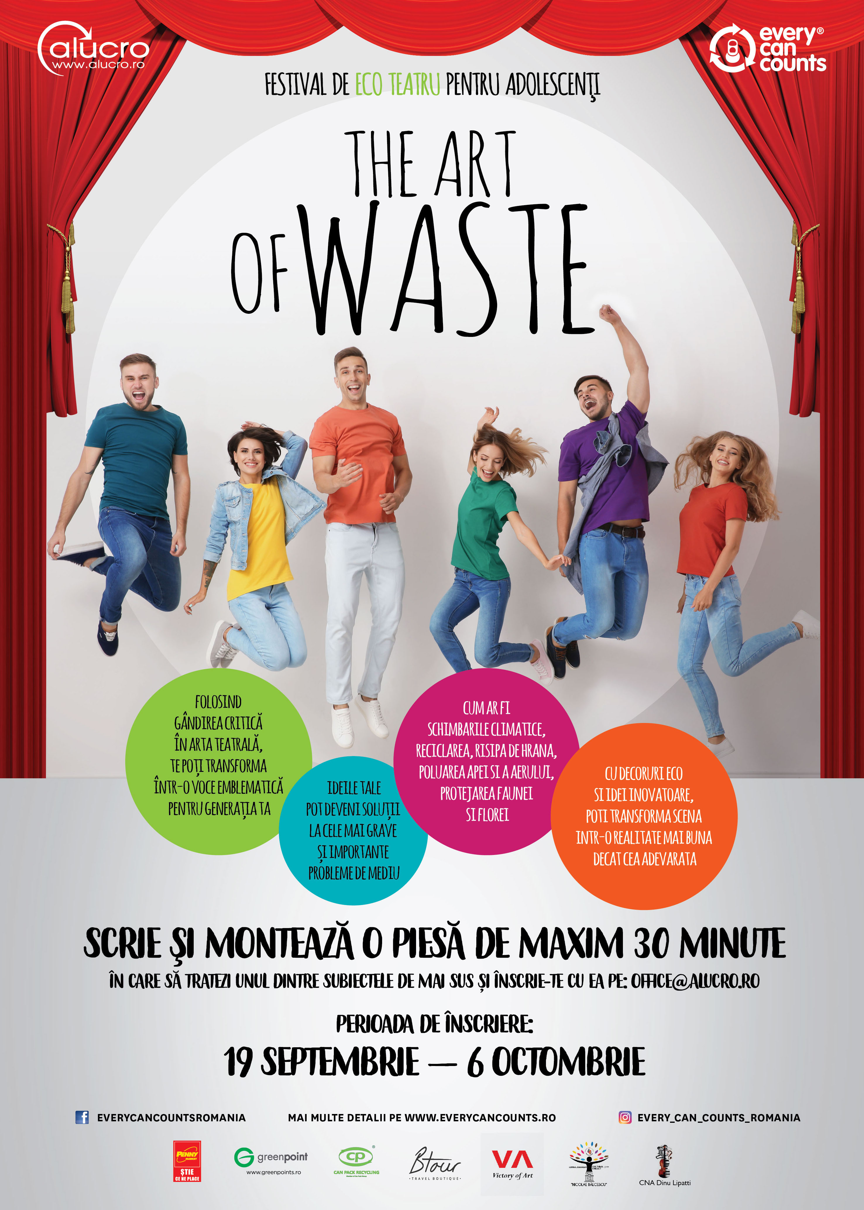 The Art of Waste – festival de eco teatru pentru adolescenţi