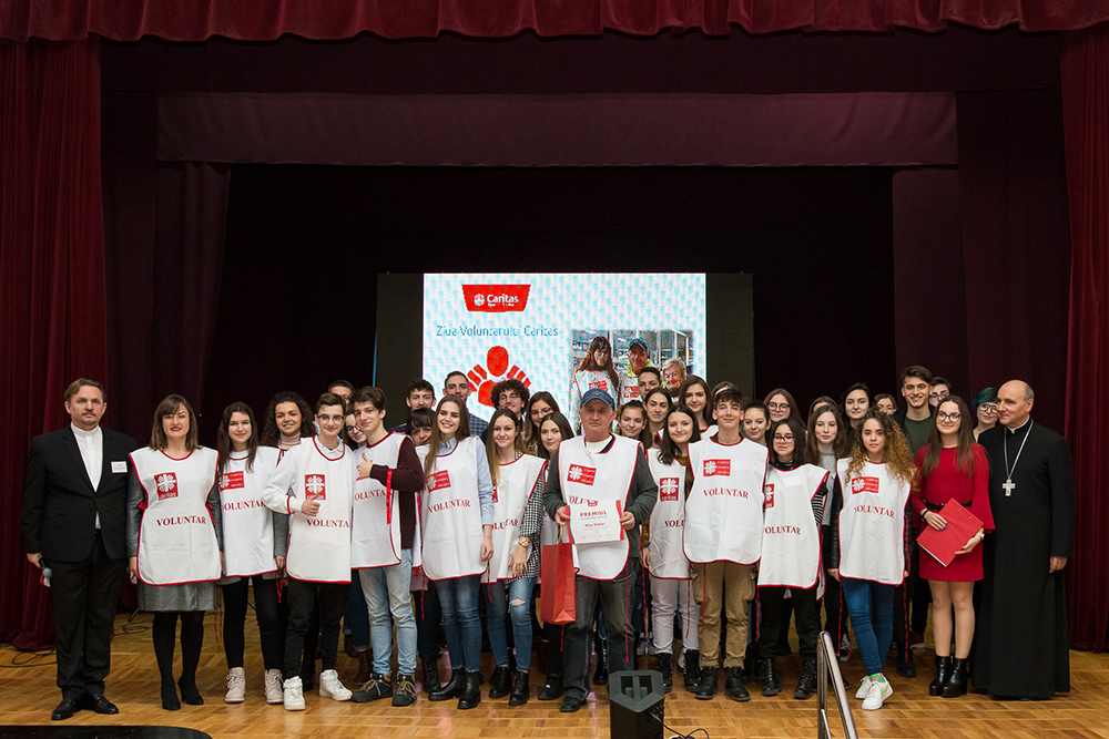 Premeirerea voluntarilor Caritas Eparhial Oradea