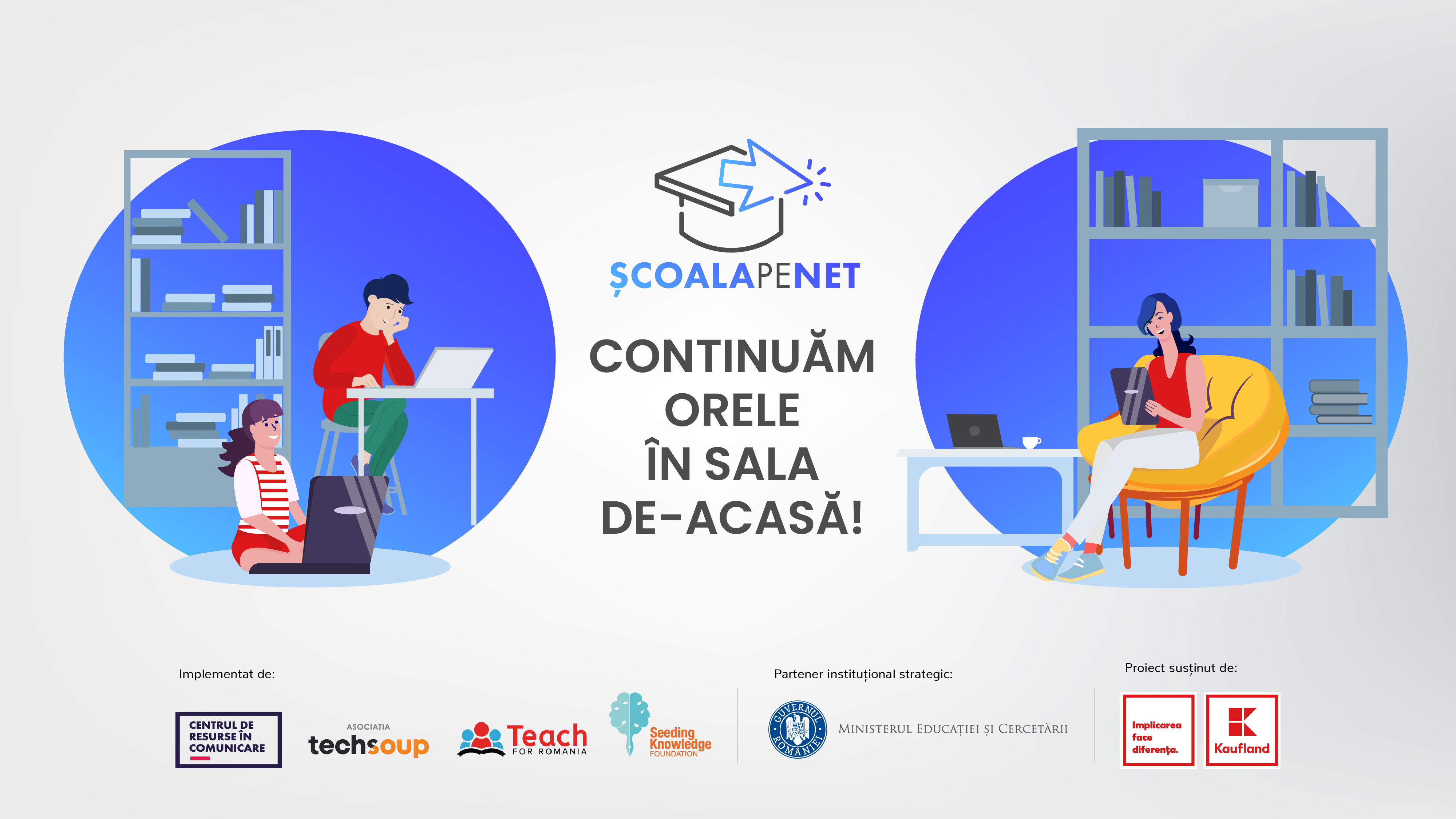 Școala pe Net: platformă multimedia gratuită pentru cadre didactice