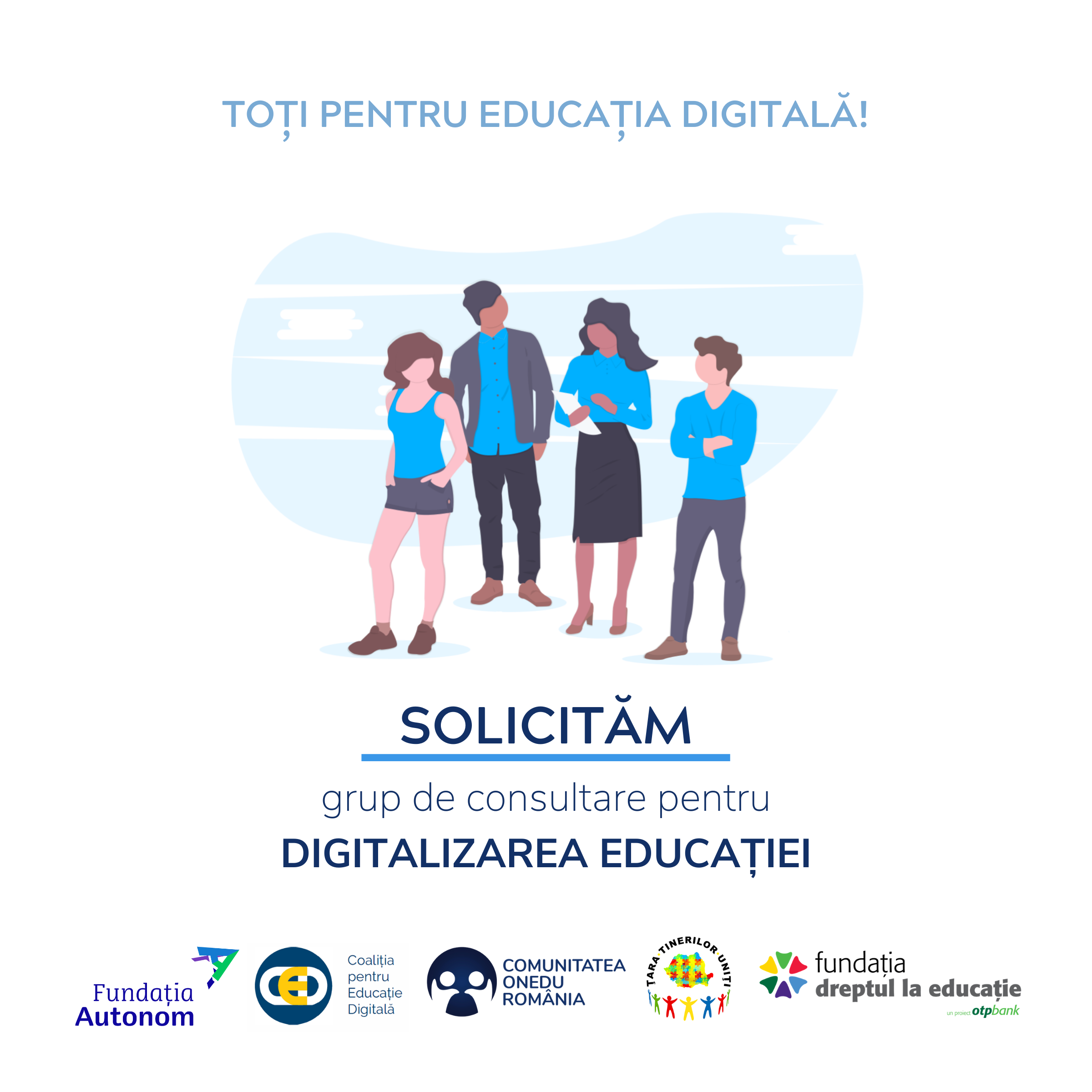 Organizațiile din educație solicită grup pentru digitalizarea educației