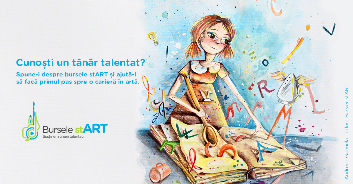 Începe a 6-a ediție a Burselor stART, programul care susține tinerii artiști să-și transforme pasiunea în carieră