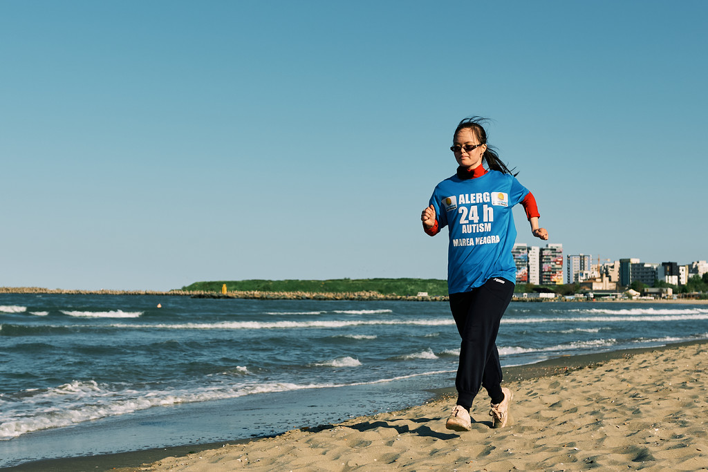 Ultramaratonul Autism24h revine pe nisip