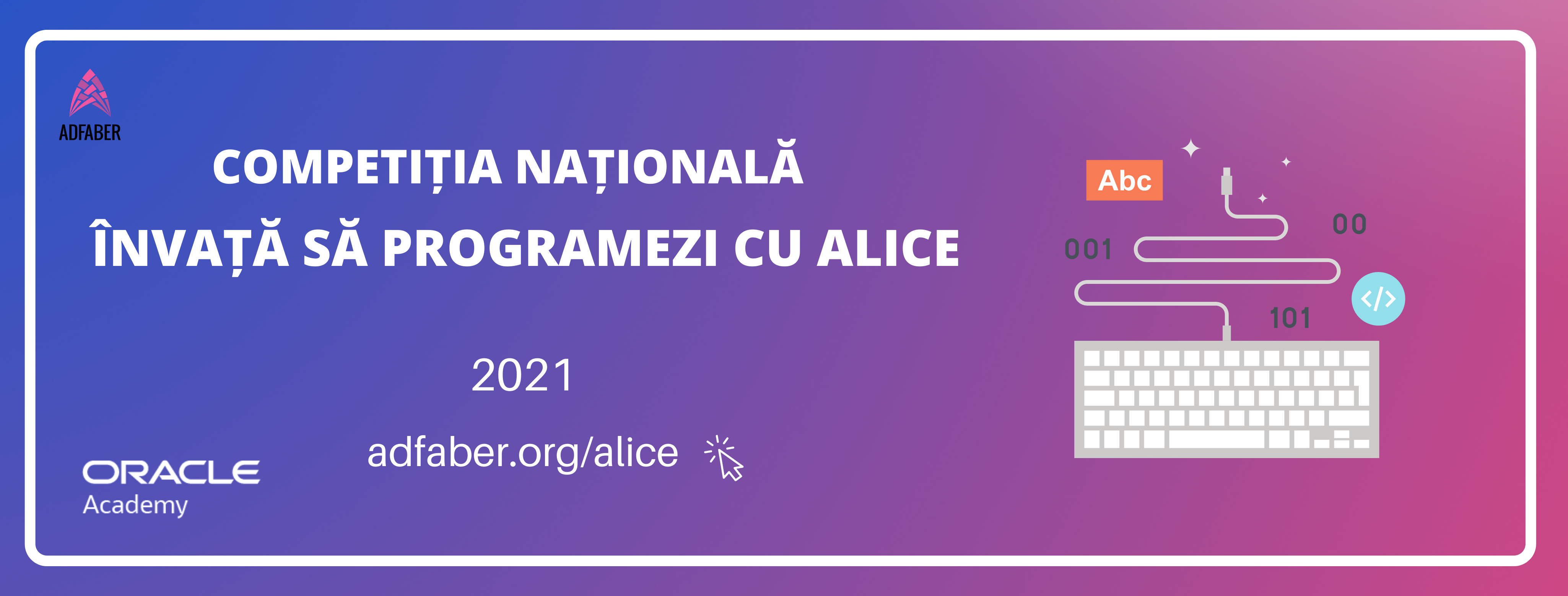 A șaptea ediție a competiției naționale „Învață să programezi cu Alice” e aici! Elevii vor să câștige titlul pentru cea mai bună lecție interactivă.
