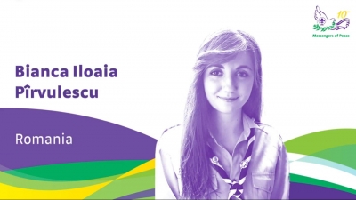 Bianca Iloaia-Pîrvulescu este unul dintre Eroii Messenger of Peace 2021