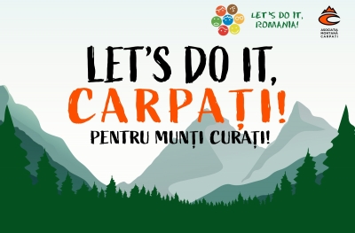 Asociația Montană Carpați, alături de Let’s Do It, Romania!, au lansat campania de ecologizare montană Let’s Do It, Carpați! 