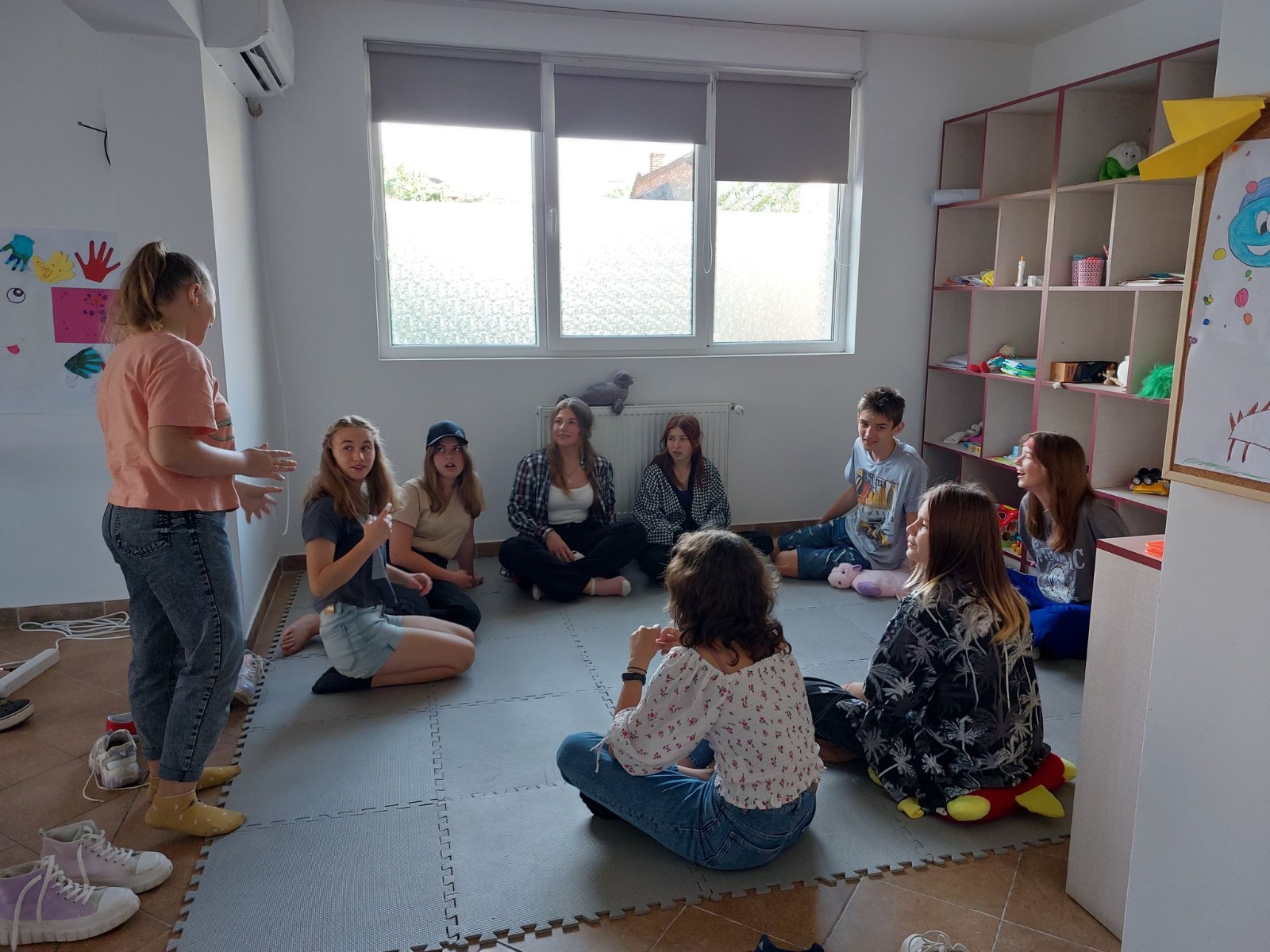 Activități de sprijin și integrare pentru refugiați, în Oradea