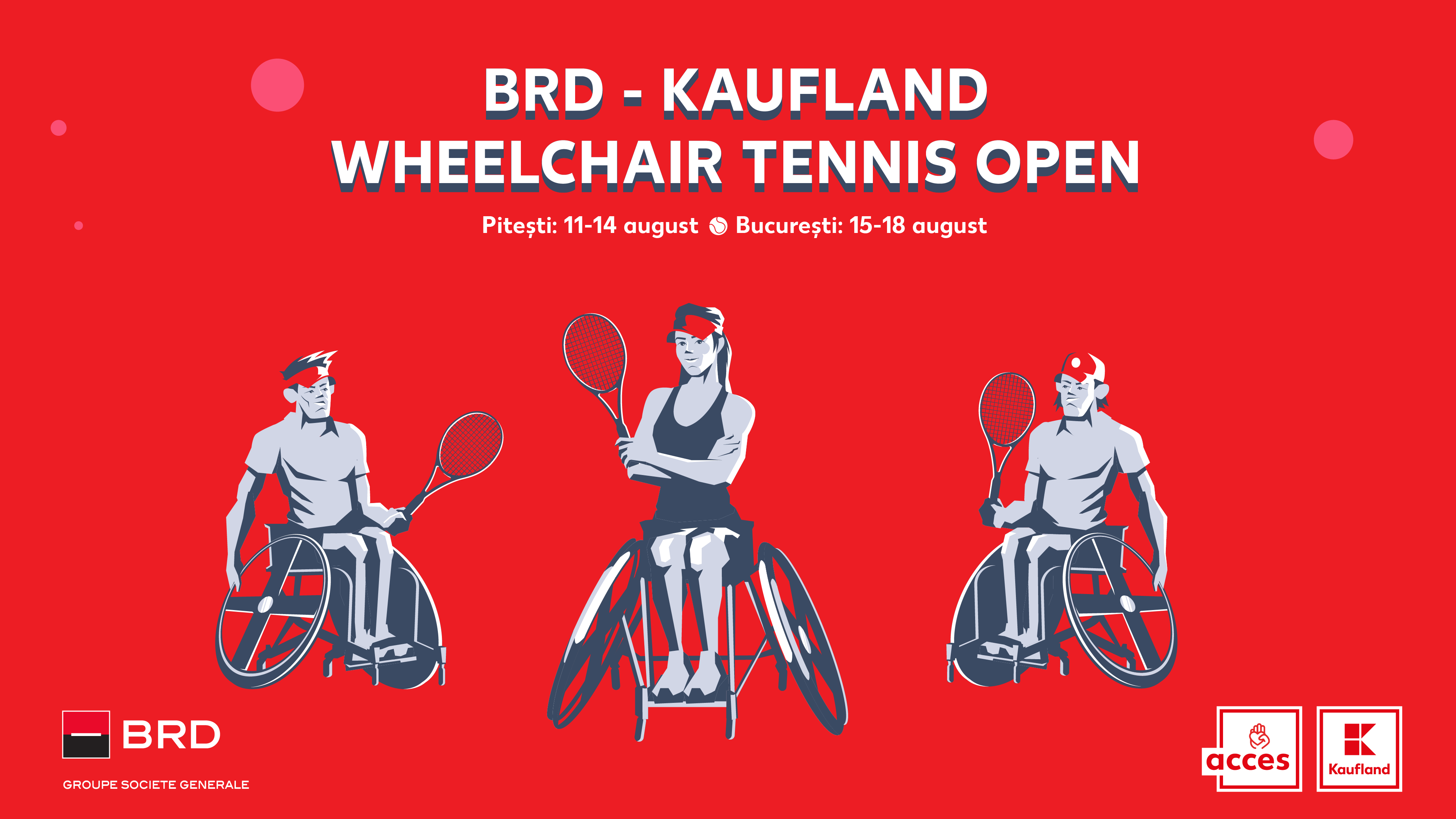 Kaufland România susține turneele Wheelchair Tennis Open, organizate la Pitești și București, ca parte a acțiunilor din programul A.C.C.E.S.