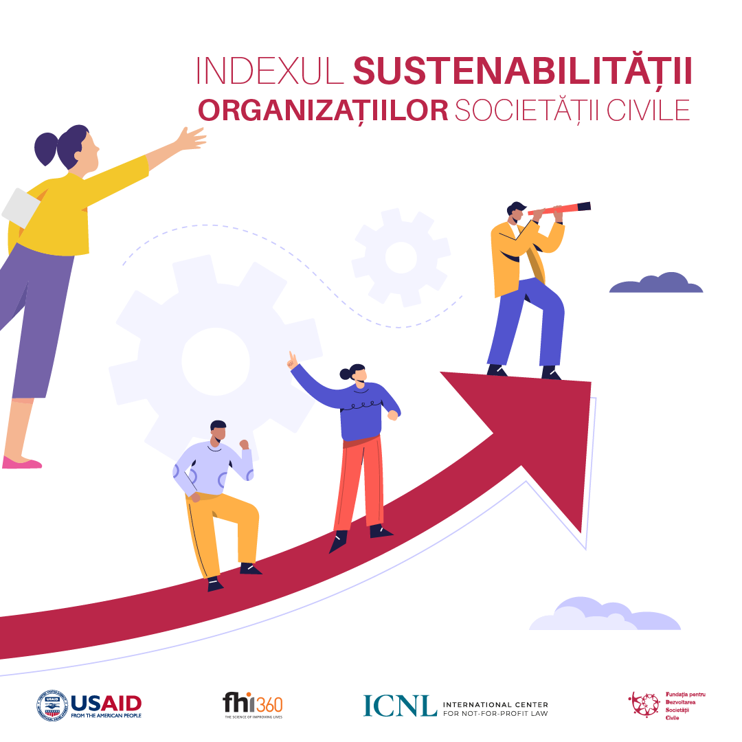 Indexul Sustenabilității Organizațiilor Societății Civile 2021 a fost lansat